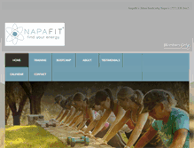 Tablet Screenshot of napafit.com